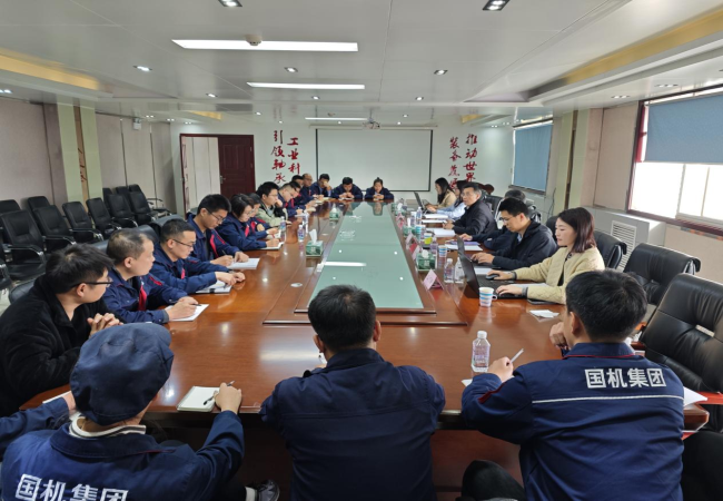 國機(jī)精工黨委書記、董事長、總經(jīng)理蔣蔚一行到軸研所調(diào)研