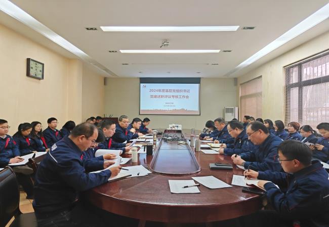 軸研所召開(kāi)2024年度基層黨組織書記黨建述職評(píng)議考核會(huì)